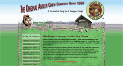 Desktop Screenshot of antlerchews.com